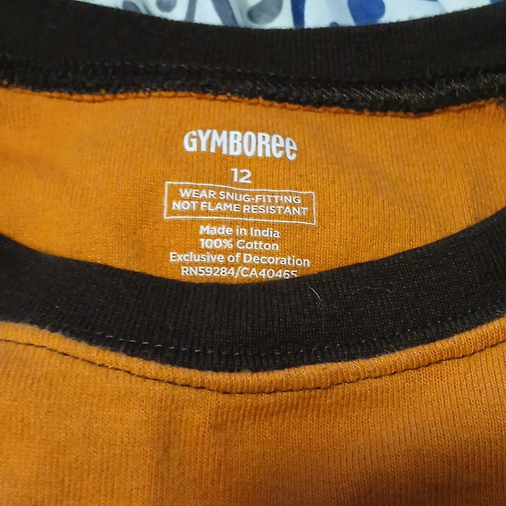 Gymboree youth turkey pajamas 12
